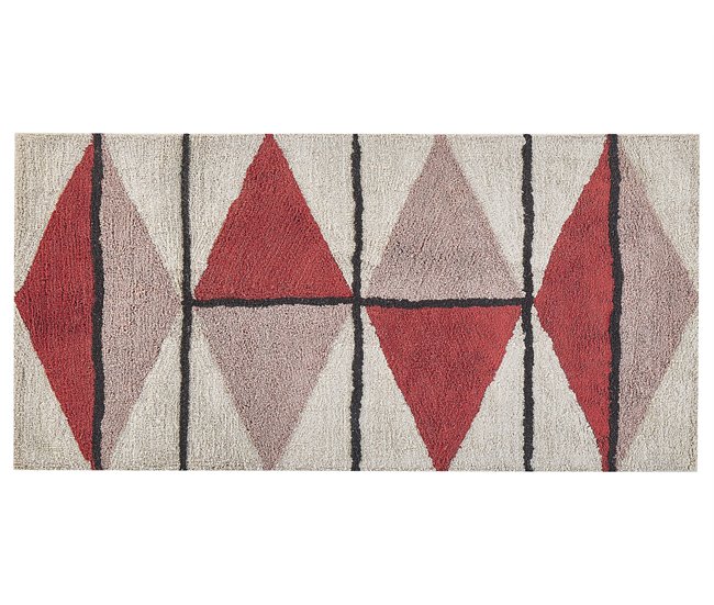 Beliani Pelos curtos PURNIA 80x150 Bege