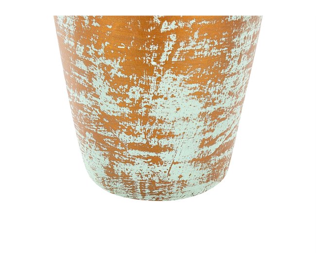 Beliani Jarrón decorativo GONNOS Verde
