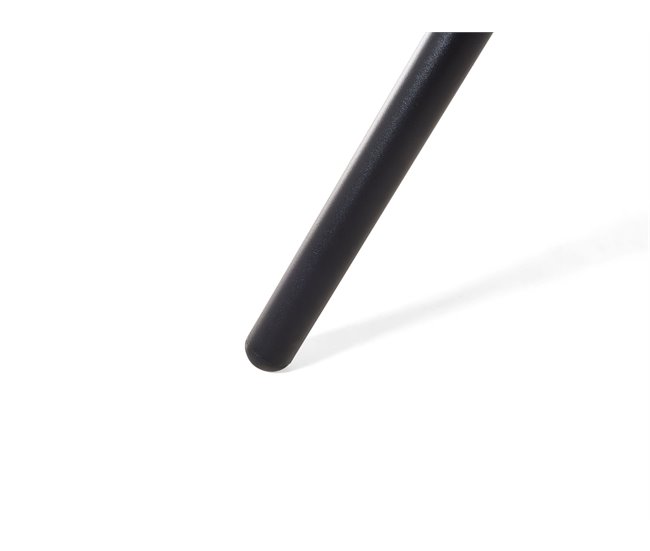Beliani Mesa de jardim LIVO 80x80 Preto