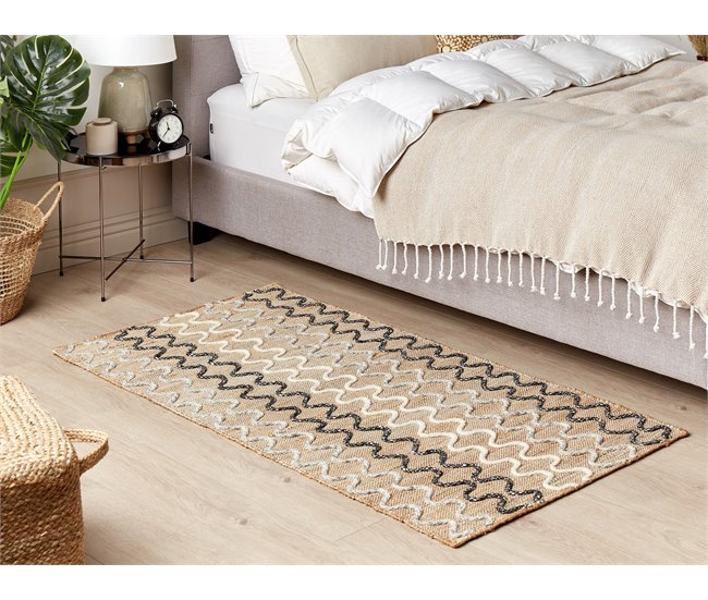 Beliani Pelos curtos SOGUT 80x150 Bege