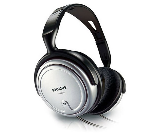 Auriculares de Diadema Preto