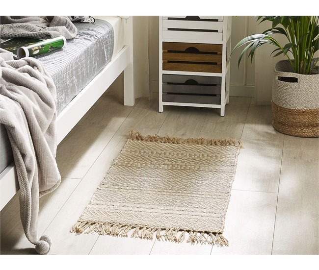 Beliani Pelos curtos DORTYOL 50x80 Bege