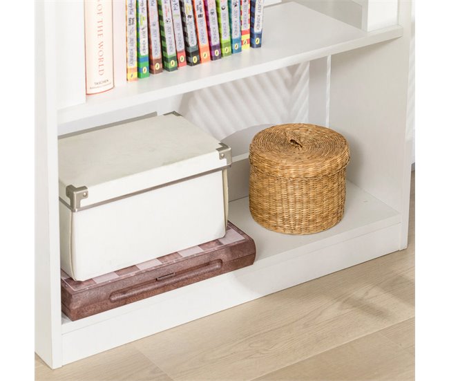Mesa de secretária dobrável FWT92-W SoBuy Branco