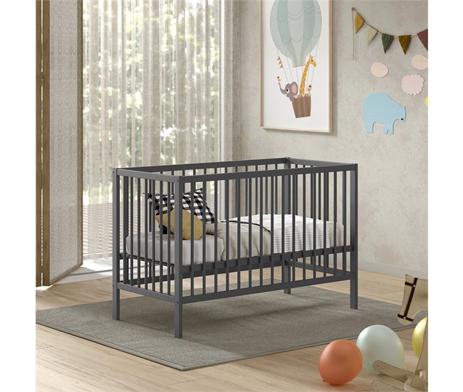 Cama de grades Vipack Meryl Antracite