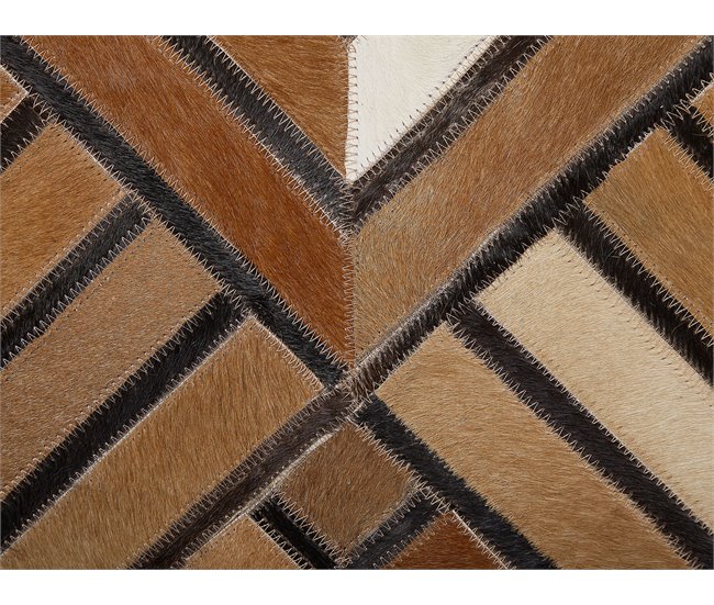 Beliani Pelos curtos TEKIR 140x200 Bege
