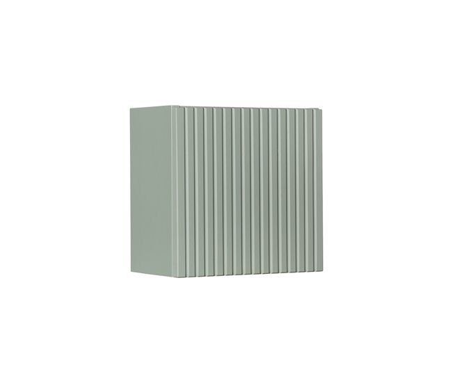 Armário de parede com 1 porta Jade Verde