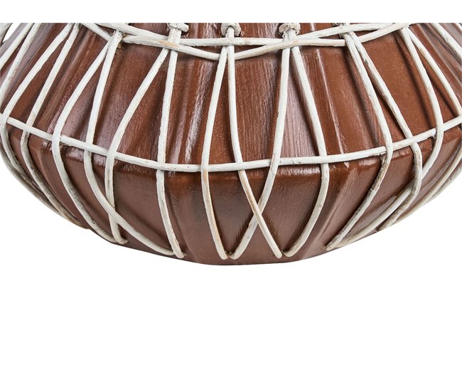 Beliani Jarro decorativo KLUET Castanho