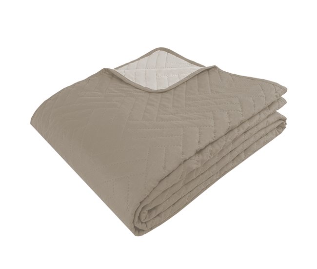  Acomoda Textil - Colcha e capa de almofada Bouti termosselada reversível 
