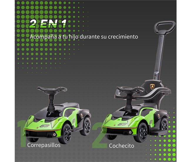 Carro Andador Polipropileno (PP) e Aço AIYAPLAY Verde