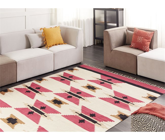 Beliani Kilim GARNI 200x300 Multicor