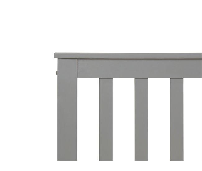 Beliani Cama com estrado Pinho MAYENNE 149x208 Castanho