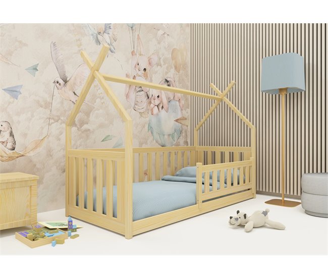 ESTRUTURA CAMA INFANTIL BODZIO 98x188 Bege