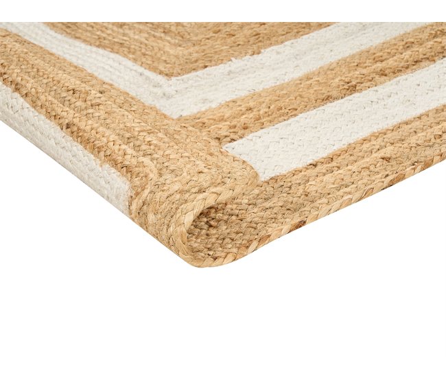 Beliani Entrelaçado GEMEREK 200x300 Bege