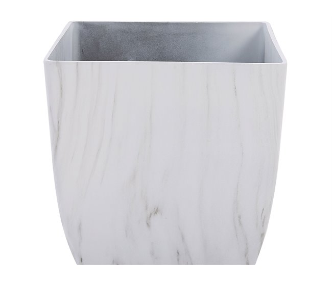 Beliani Conjunto de 2 vasos para plantas MIRO 