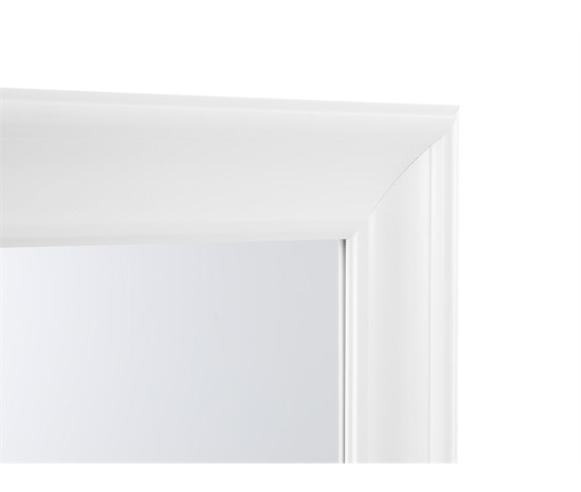 Beliani Espelho LUNEL 60x3 Branco
