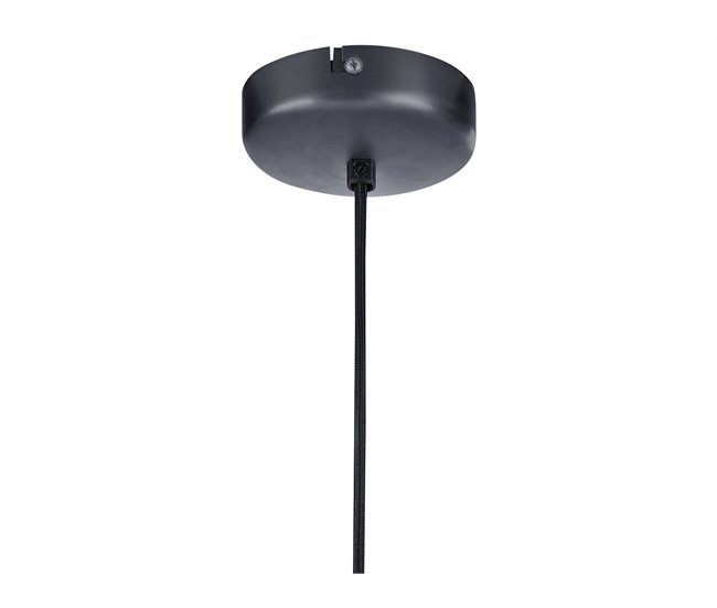 Beliani Candeeiro de tecto PARBATI Preto