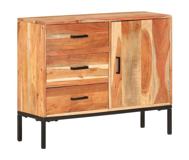 Aparador cómoda cómoda armario mueble organizador cocina salón salón Castanho