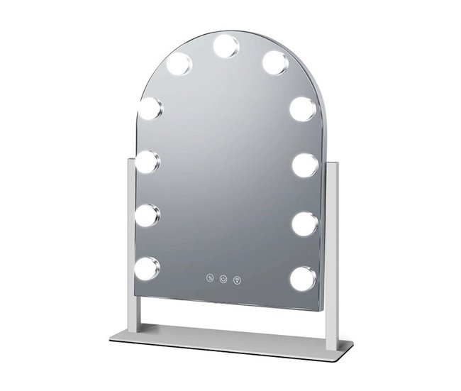 Espelho TANIA LED 11 luzes 47,5x36,5cm marca CONFORAMA Branco