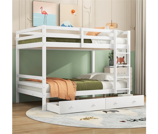 Beliches 204x145 Branco