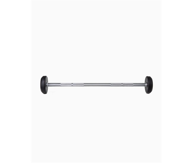 Barra Peso Fixo 12,5Kg - BOOMFIT Preto