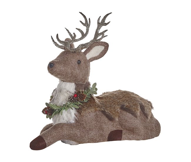 Beliani Acessório decorativo TAPIO Castanho