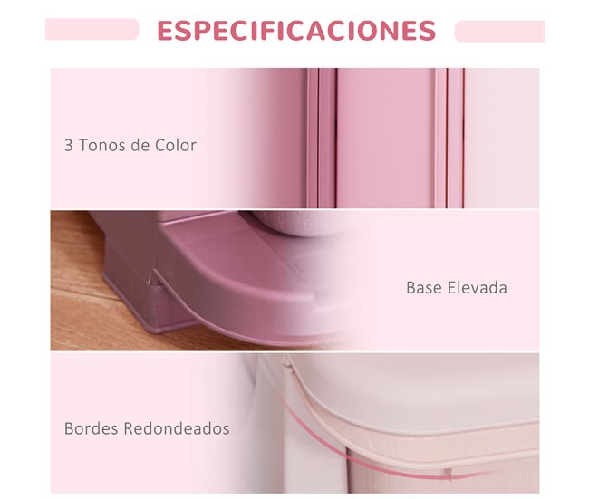 Organizador de Brinquedos Infantil PP HOMCOM 37 Azul