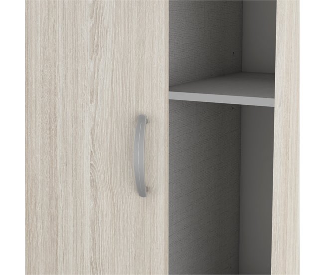 Roupeiro ROLLING portas deslizantes 102x191cm madeira Madeira