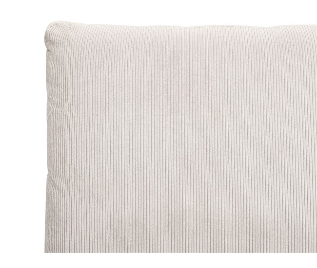 Beliani Cama com estrado Bombazine MELLE 175x240 Bege