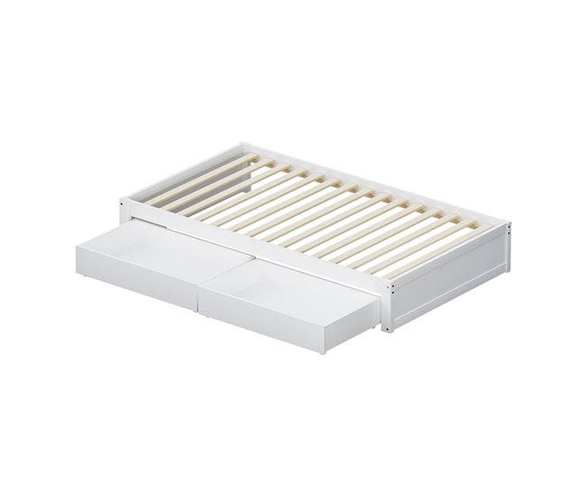 Camas individuais 97x206 Branco