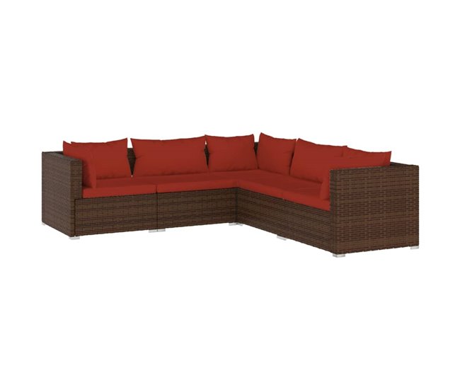 Conjunto de móveis de jardim para exterior