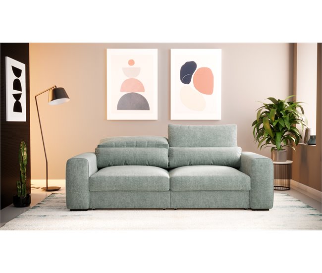 Sofá conversível em cama LANDON Verde