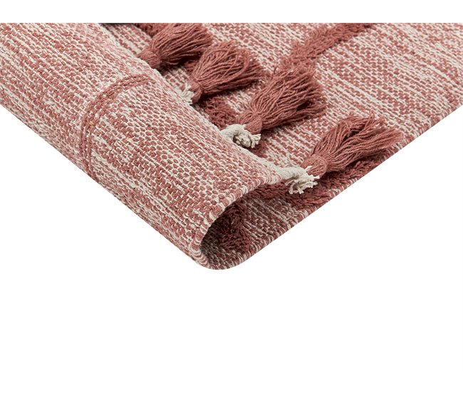 Beliani Pelos curtos KIRSEHIR 140x200 Vermelho