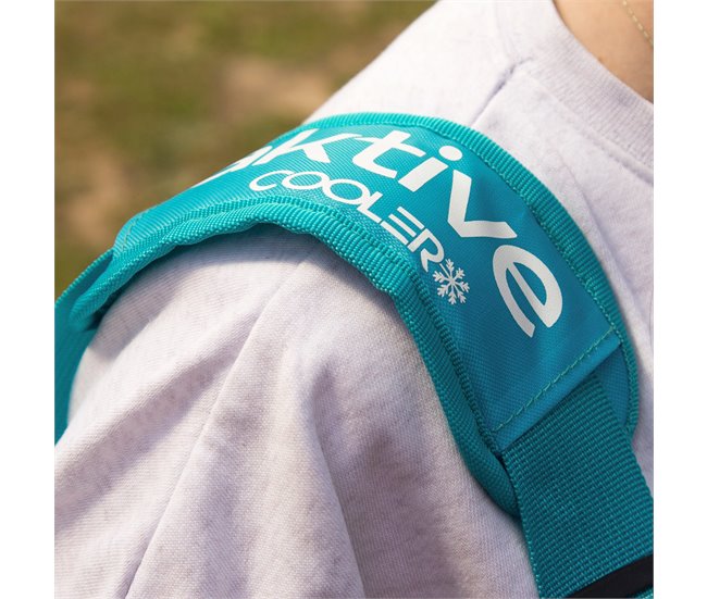 Aktive Bolsa térmica ondas 20L com alças e alça de ombro Azul