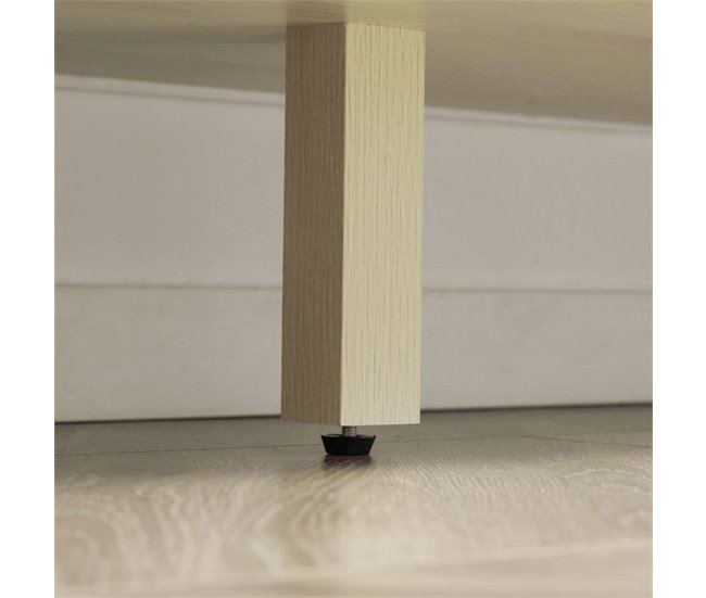 Aparador Melamina de Madeira HOMCOM Castanho