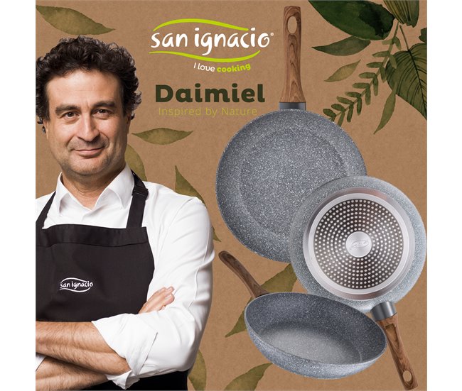 3 peças Bateria de cozinha + jogo de remendo Cromada