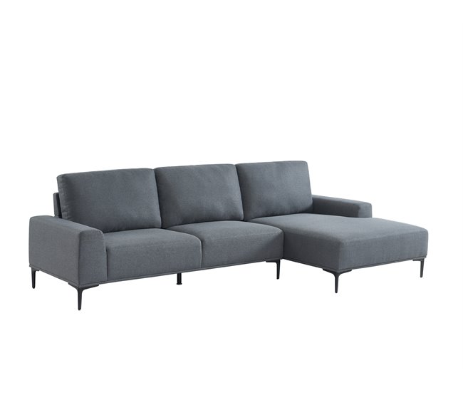 Chaise longue DANTE Cinza