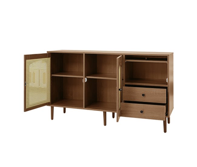 Aparador, porta, gaveta, armário de sala, cómoda Madeira