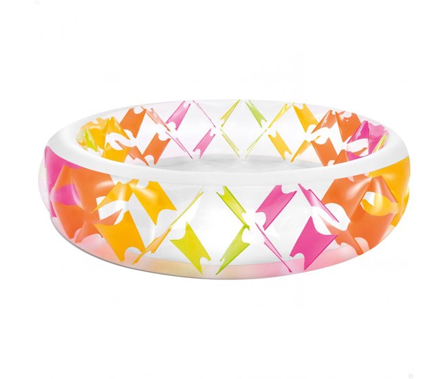 Piscina insuflável INTEX colorida 229x56 cm - 840 litros Multicor