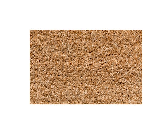  Acomoda Textil - Tapete de coco natural 60x40 Castanho