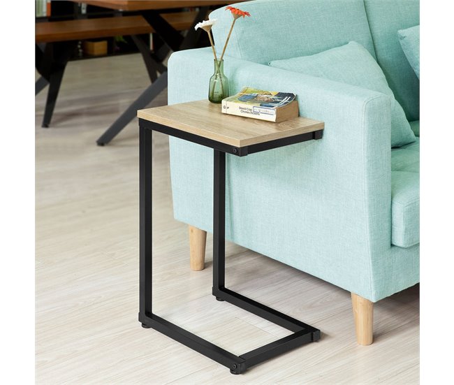 Mesa de apoio para computador portátil FBT44-N SoBuy Natural