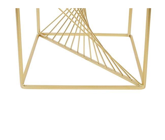 Beliani Candelabro MINDORO Dourado
