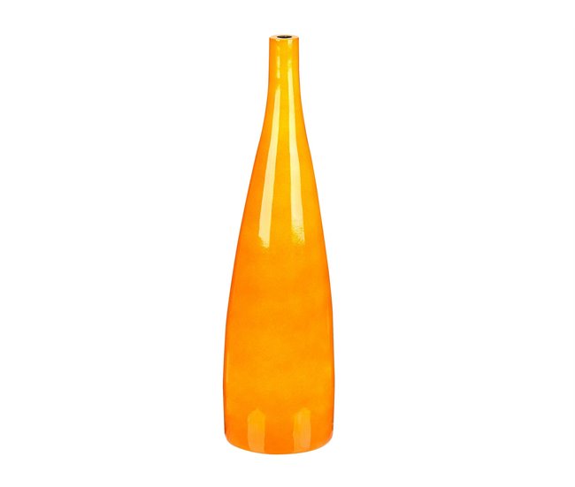 Beliani Jarro de flores SABADELL Laranja