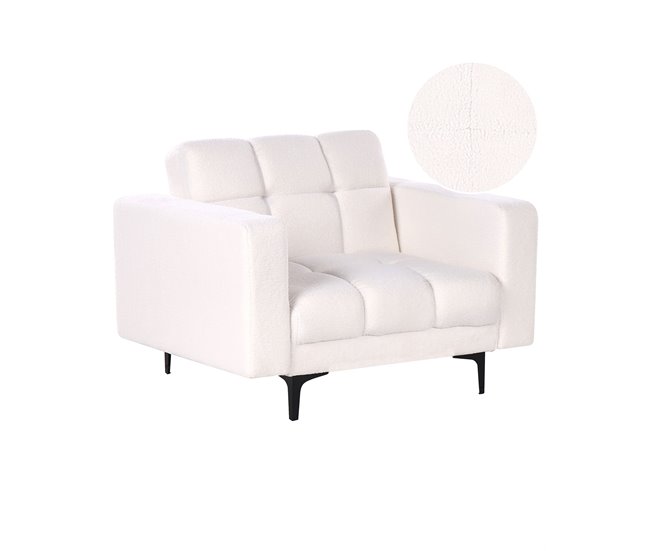 Beliani Poltrona ALNES Branco