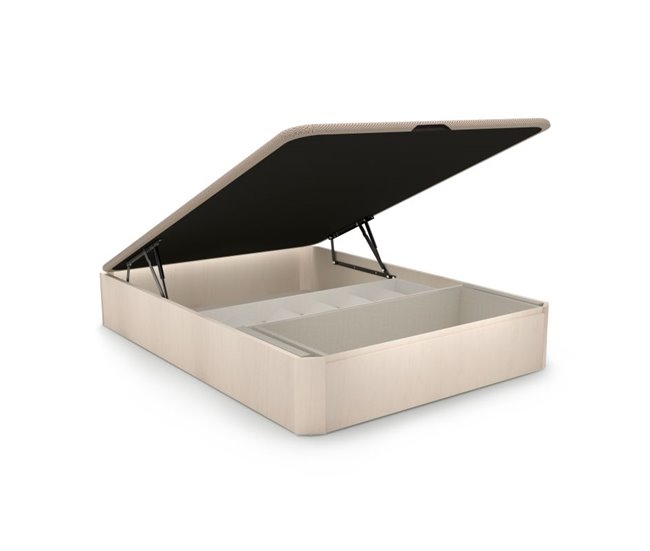 Sommier rebatível luxo S-Max 3D 135x190 Bege