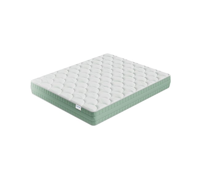 Colchão com viscoelástica e espuma enriquecida com óleo vegetal