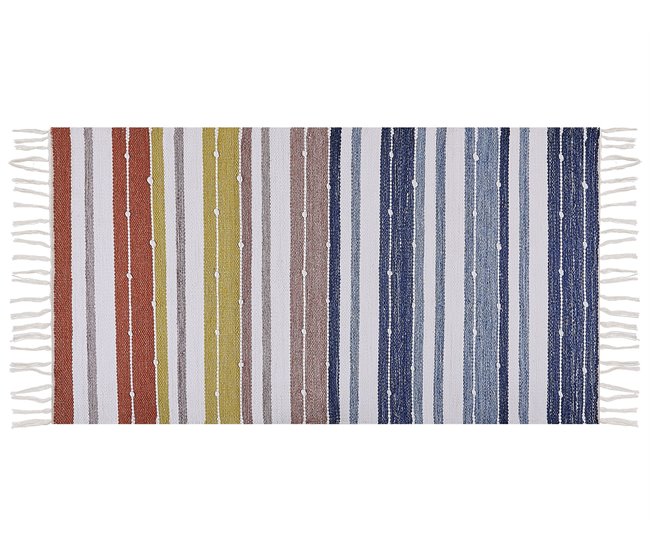 Beliani Entrelaçado TOZAKLI 80x150 Multicor