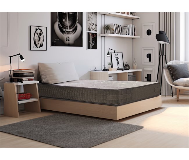 Colchão de espuma 90x190cm 4 SEASONS 5.0 SOMNALIS Branco