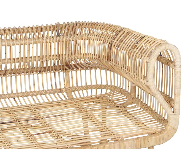 Beliani Conjunto lounge Rattan/vime DOLCEDO / LIMNI Bege