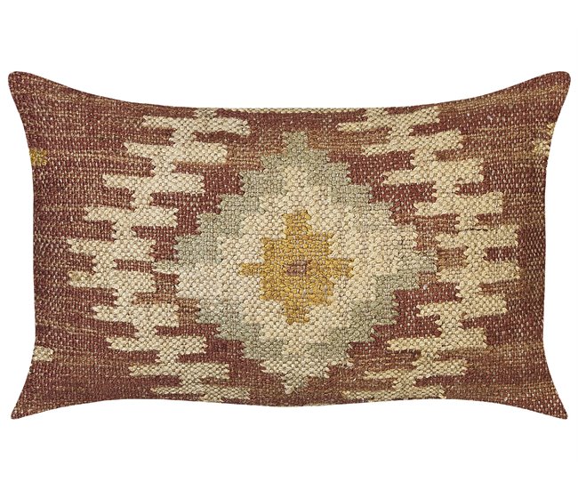 Beliani Almofada decorativa BEEL Multicor