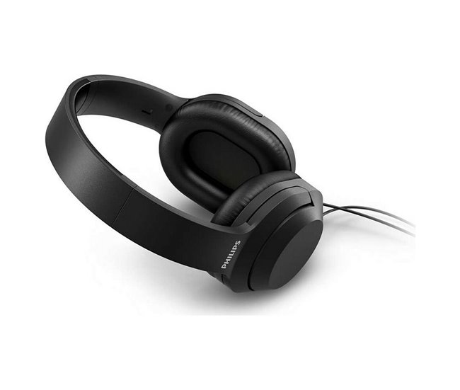 Auriculares de Diadema Preto